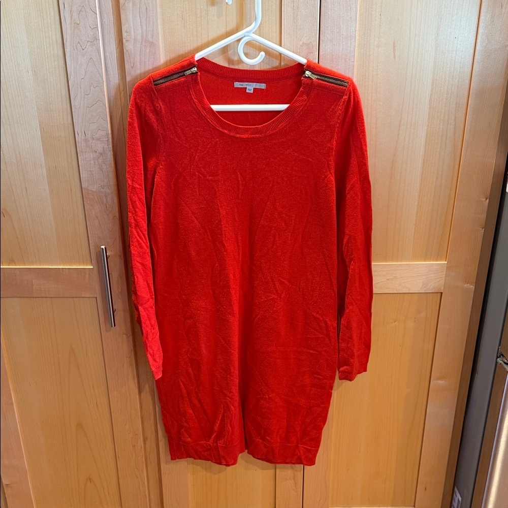 GAP Vibrant Red Knit Top/Dress NWOT